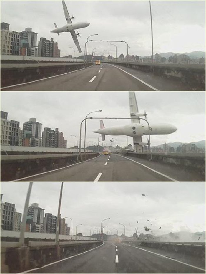 Συντριβή αεροσκάφους της TransAsia σε ποτάμι στην Ταϊπέι, 11 νεκροί - εικόνα 2