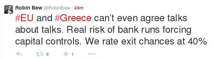 Economist: 40% οι πιθανότητες Grexit