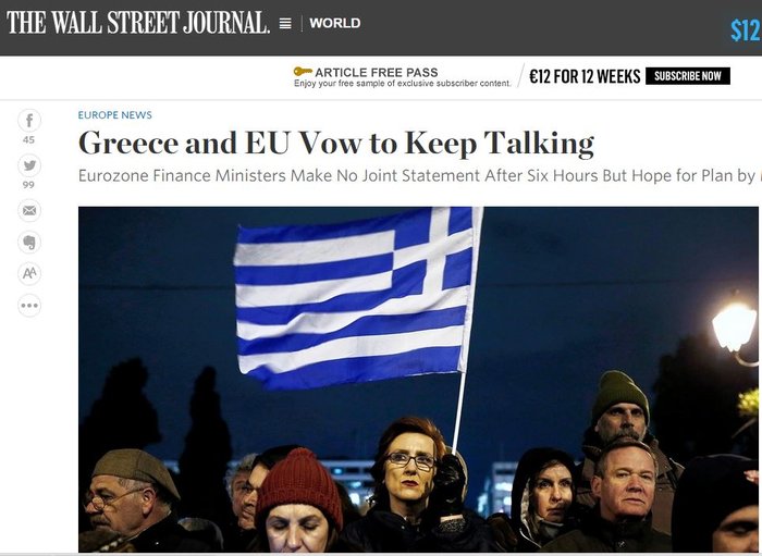 Διεθνή ΜΜΕ: Επικίνδυνη σύγκρουση Ευρώπης με Ελλάδα - εικόνα 2