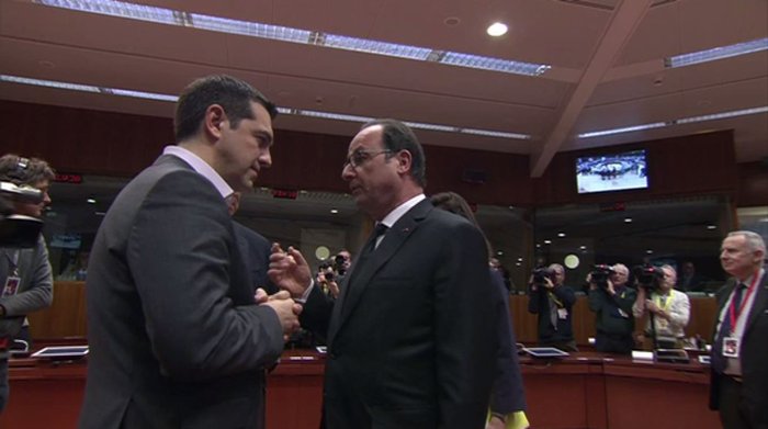 Ολάντ σε Τσίπρα : Σήμερα πρέπει να υπάρξει λύση Αλέξη - εικόνα 2