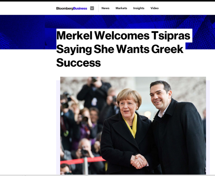Πως σχολιάζουν τα διεθνή ΜΜΕ τη συνάντηση Μέρκελ-Τσίπρα - εικόνα 3