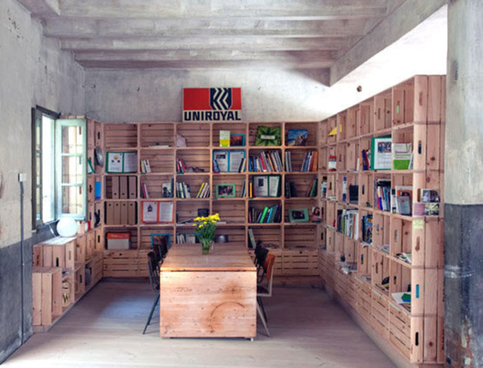 DIY: 10 +1 έξυπνοι τρόποι να φτιάξετε πρωτότυπες βιβλιοθήκες - εικόνα 5