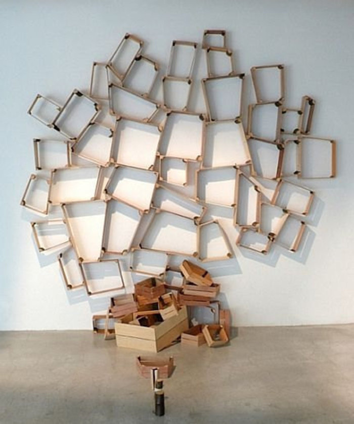 DIY: 10 +1 έξυπνοι τρόποι να φτιάξετε πρωτότυπες βιβλιοθήκες - εικόνα 6