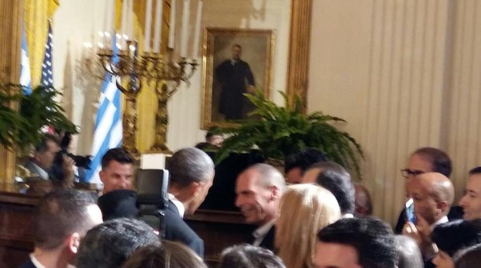 Τετ α τετ Ομπάμα- Βαρουφάκη στον Λευκό Οίκο [photos]