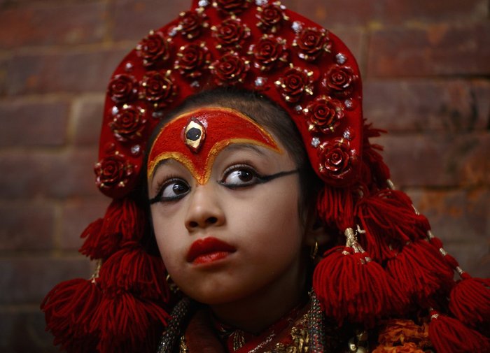 «Θαύμα» στο Νεπάλ: Αθικτο από το σεισμό το σπίτι της 10χρονης θεάς - εικόνα 3