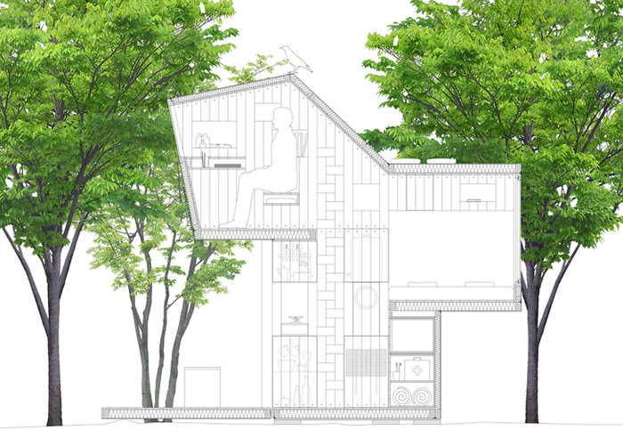 Το ξύλινο σπίτι που συναρμολογείται και μπορείτε να το πάρετε μαζί σας! - εικόνα 5