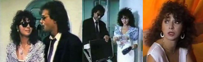 Η Σοφία Κούστα, την εποχή των βιντεοταινιών, ως Σοφία Γιαννίκου