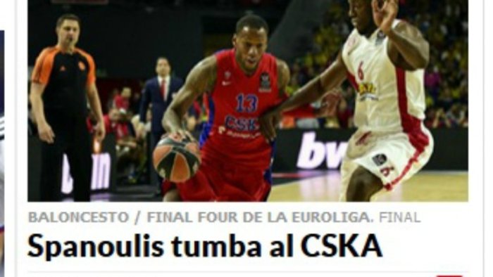 Αποθέωση του Βασίλη Σπανούλη από τα διεθνή ΜΜΕ