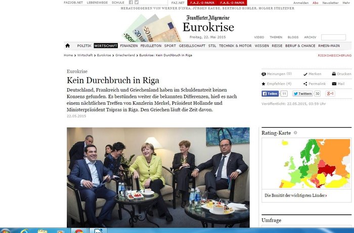 Αρνητικά τα γερμανικά ΜΜΕ για την τριμερή