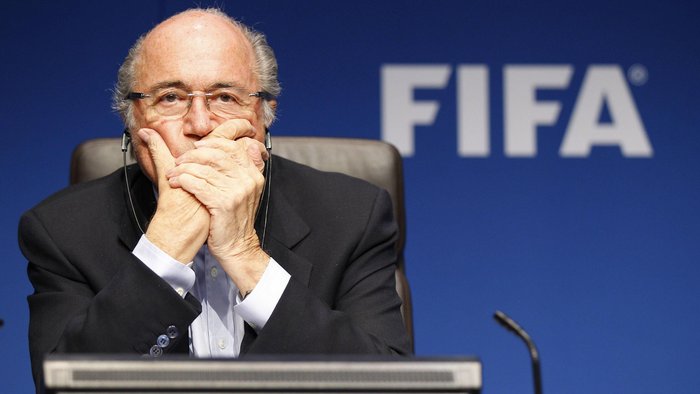 Ο πρόεδρος της FIFA, Sepp Blatter.