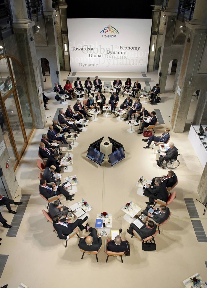 Οι G7 τα λένε στη Δρέσδη και για την Ελλάδα ( φωτό) - εικόνα 8