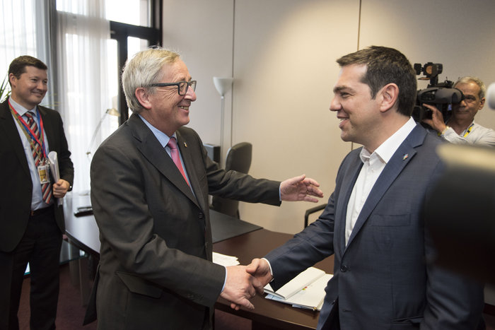 Ολοκληρώθηκε η κρίσιμη συνάντηση Γιούνκερ-Τσίπρα - εικόνα 4