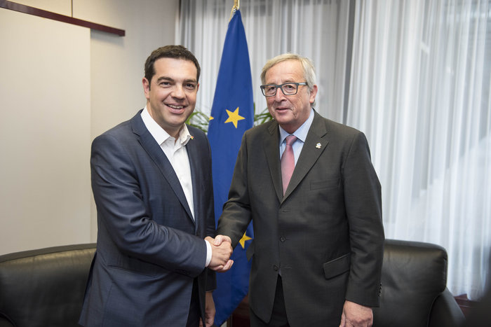 Ολοκληρώθηκε η κρίσιμη συνάντηση Γιούνκερ-Τσίπρα - εικόνα 5