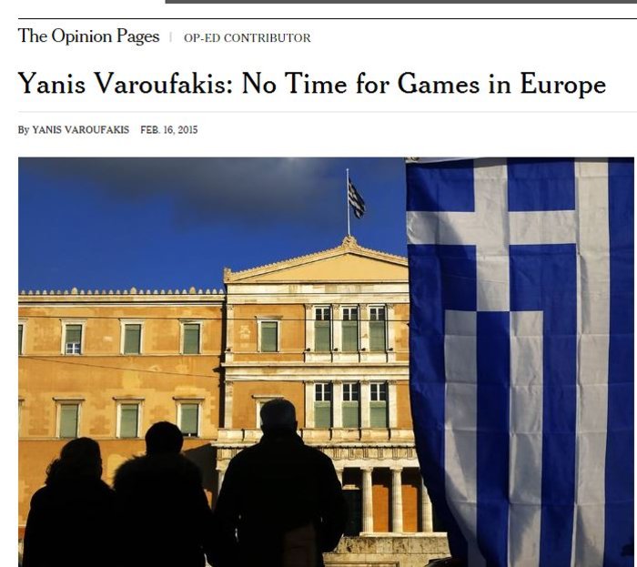 Tweet Βαρουφάκη: Ποτέ δεν τζογάραμε