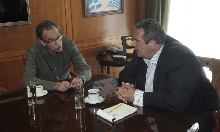 Ο Π. Καμμένος ζήτησε από τον Τσακνή στρατιωτική εκπομπή στη νέα ΕΡΤ