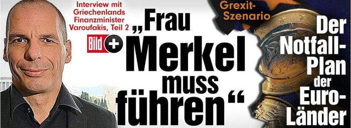 Bαρουφάκης στην Bild: Δεν θα παρουσιάσουμε νέα λίστα