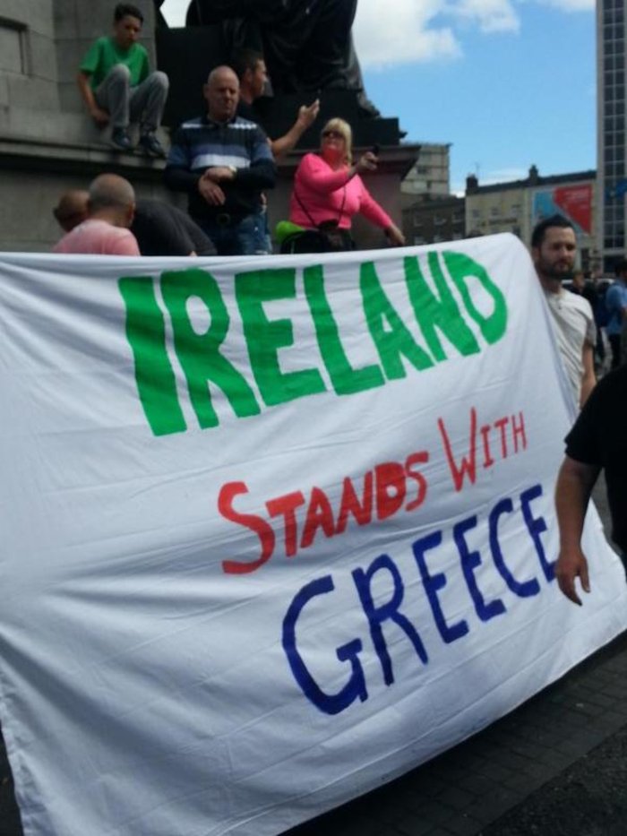 Η Ευρώπη διαδηλώνει για την Ελλάδα - Οι πορείες αλληλεγγύης (εικόνες) - εικόνα 3