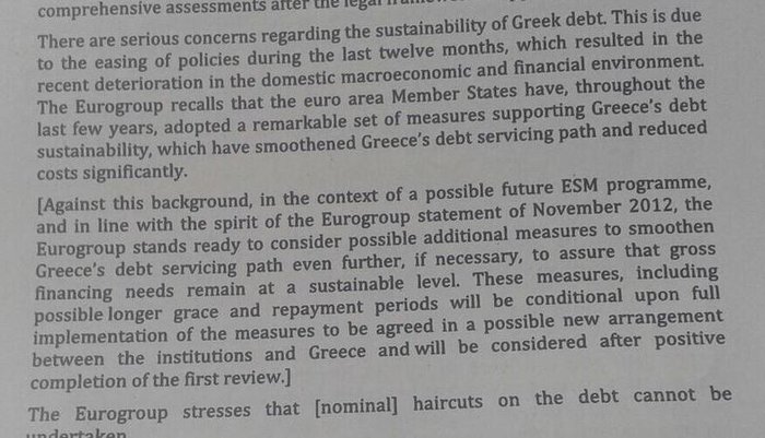 Αυτό είναι το προσχέδιο του Eurogroup για την Ελλάδα - εικόνα 6