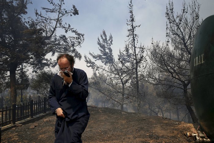 Εικόνες σοκ: Οι στάχτες του Καρέα μετά την πύρινη λαίλαπα - εικόνα 3