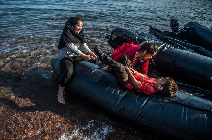 Τα παιδιά! Οι μικροί πρόσφυγες. Συγκλονιστικές εικόνες - εικόνα 3