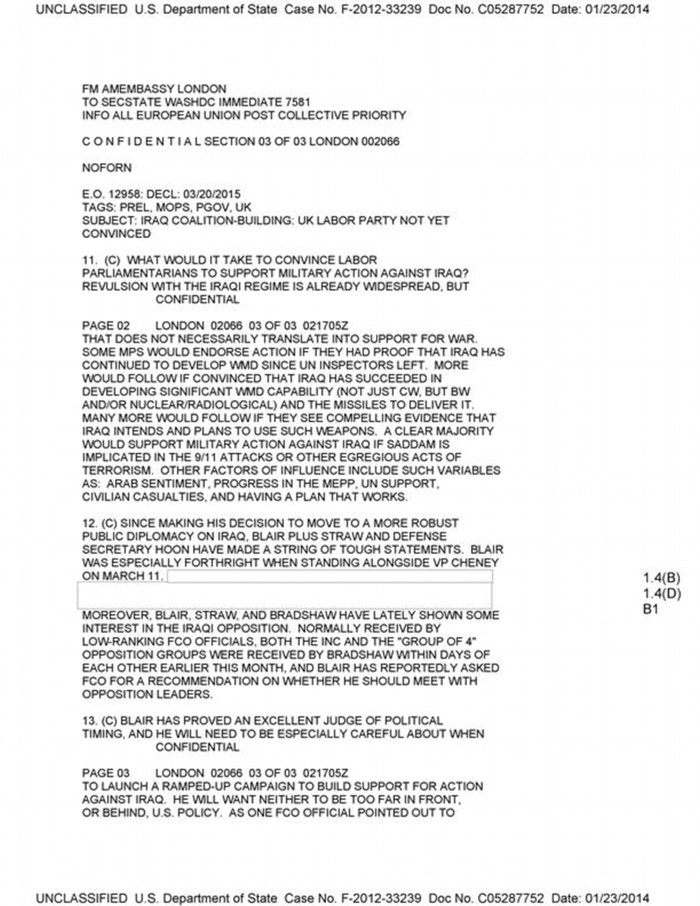 Το κρυφό deal Μπλερ-Μπους ένα χρόνο πριν τον πόλεμο στο Ιράκ - εικόνα 8