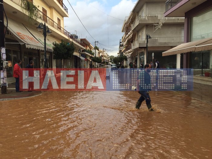 Εικόνες βιβλικής καταστροφής από την κακοκαιρία