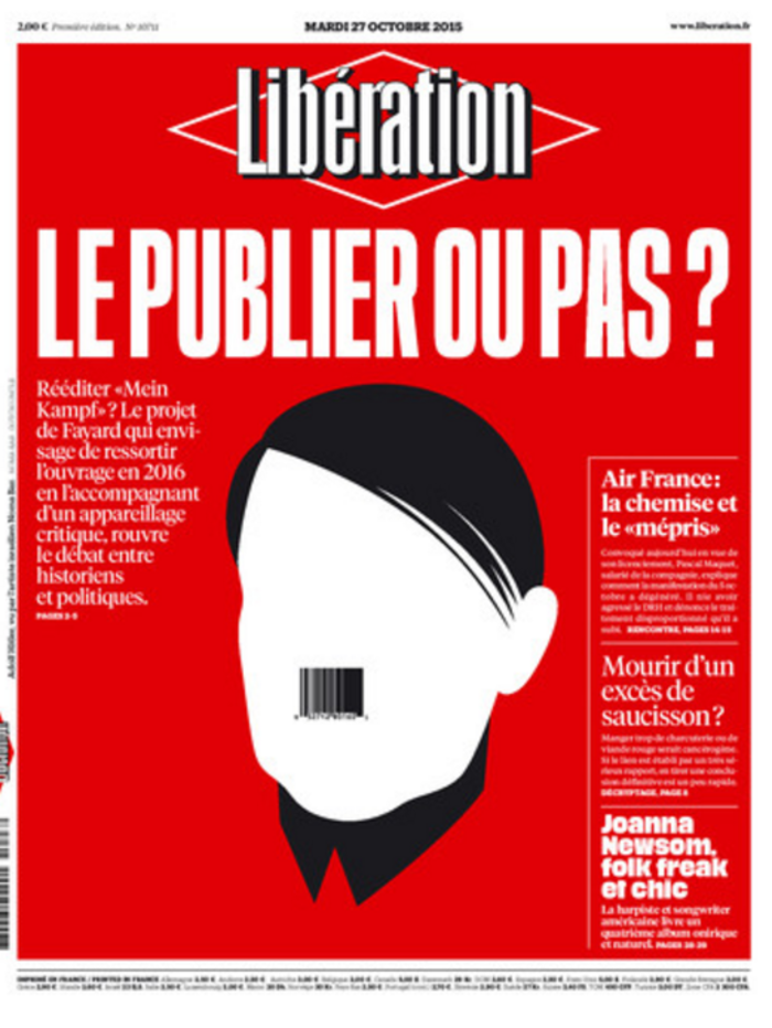 Liberation: Να επανεκδοθεί ή όχι το βιβλίο του Χίτλερ;