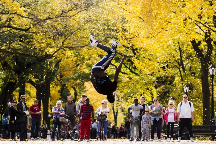 Τα χρώματα του φθινοπώρου στόλισαν το Central Park - Φωτογραφίες - εικόνα 10