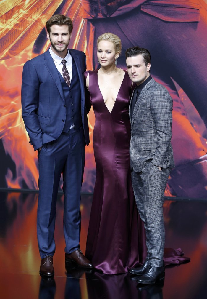 Εκθαμβωτική η Τζ. Λόρενς στην πρεμιέρα του Hunger Games - εικόνα 3