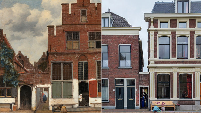 Βρήκαν το δρομάκι που ζωγράφισε ο Βερμέερ πριν 350 έτη