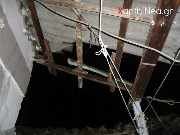 Ανεμοστρόβιλος χτύπησε την Ξάνθη. «Σήκωσε» σπίτια, ξερίζωσε δέντρα