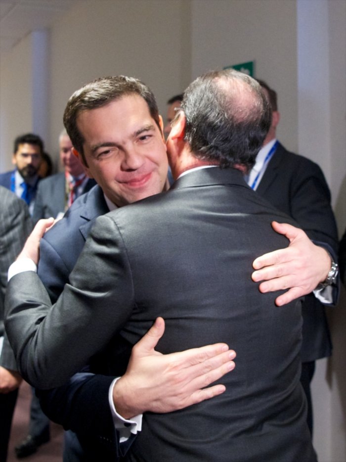 Τριμερής Μέρκελ-Ολάντ-Τσίπρα στις Βρυξέλλες - εικόνα 2
