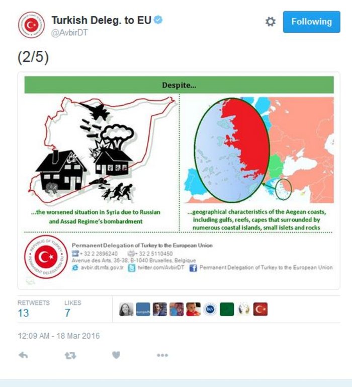 Τουρκική αντιπροσωπεία στην ΕΕ: Τώρα ήρθε η σειρά μας - εικόνα 3