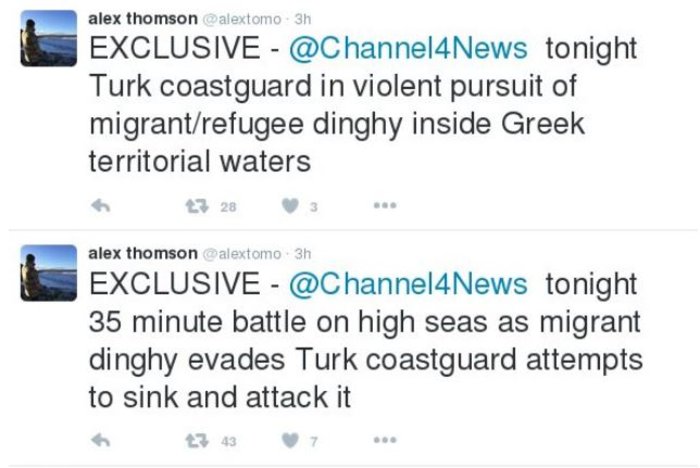 Ντοκουμέντο-σοκ:Επίθεση Τούρκων σε βάρκα με πρόσφυγες - εικόνα 5