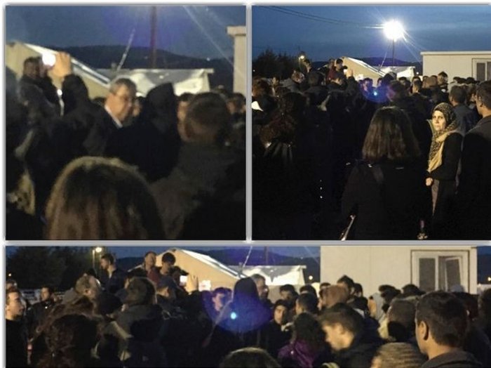 Ξεσηκώθηκαν στα Γιάννενα για τους πρόσφυγες-«έσπασαν» τα γραφεία του ΣΥΡΙΖΑ