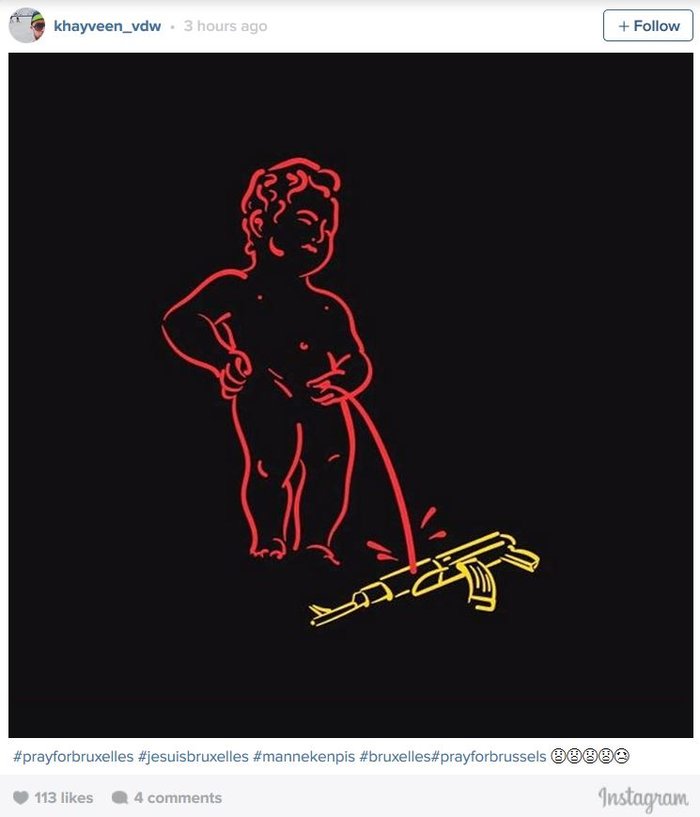 Σύμβολο κατά της τρομοκρατίας το θρυλικό Μάνεκεν Πις των Βρυξελλών - εικόνα 2