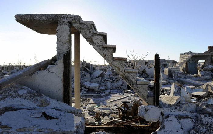 Η πόλη που ήταν 25 χρόνια κάτω από το νερό αποκαλύπτεται - εικόνα 9