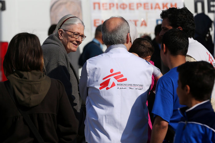 Η Βανέσα Ρεντγκρέιβ στον Πειραιά: Ντροπή σου Ευρώπη!