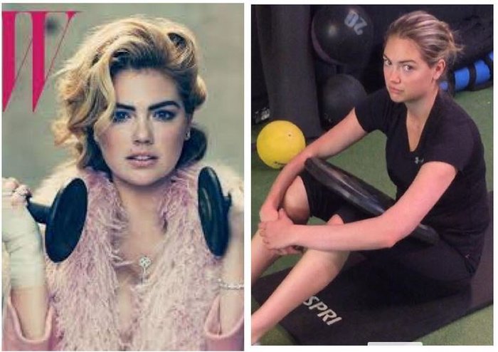 High fashion vs reality: Η Κέιτ Απτον τολμά να σπάσει την τέλεια εικόνα της - εικόνα 3