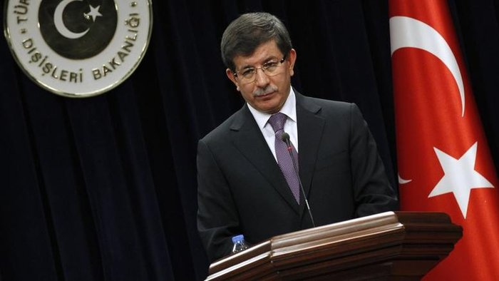 Ο τούρκος πρωθυπουργός Αχμέτ Νταβούτογλου