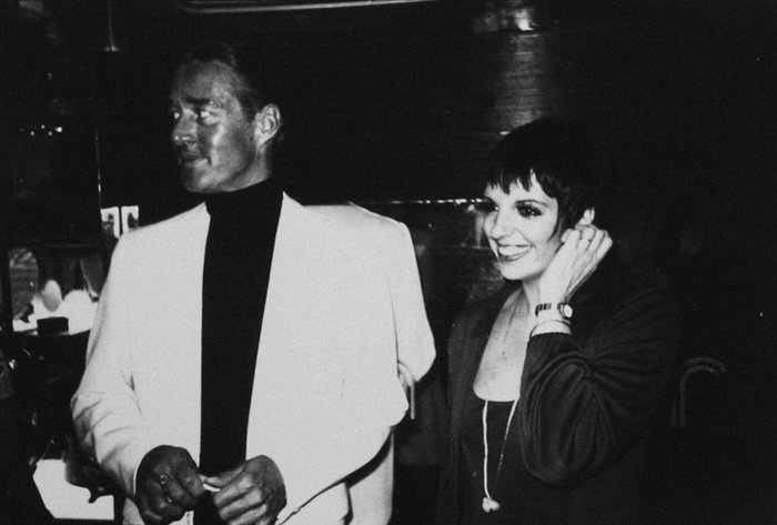 Halston και Liza Minelli, c. 1980
