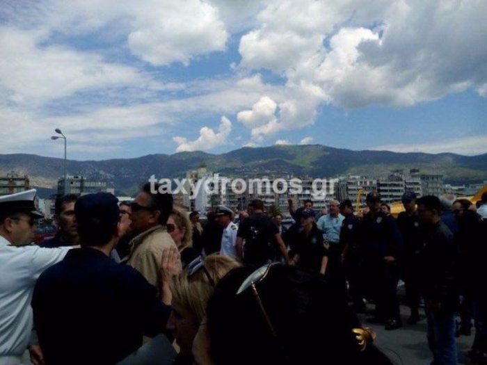 Επεισόδια κατά τον απόπλου του πλοίου «Ερατώ» στον Βόλο - εικόνα 3