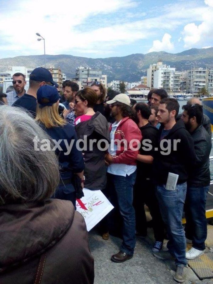 Επεισόδια κατά τον απόπλου του πλοίου «Ερατώ» στον Βόλο - εικόνα 4
