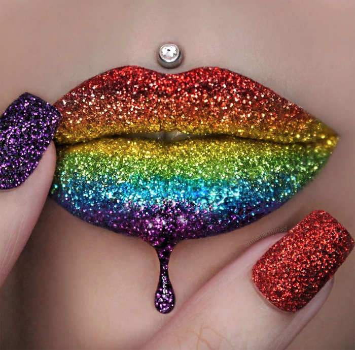 Το lip art μιας 24χρονης Αυστραλέζας σαρώνει το διαδίκτυο - εικόνα 11