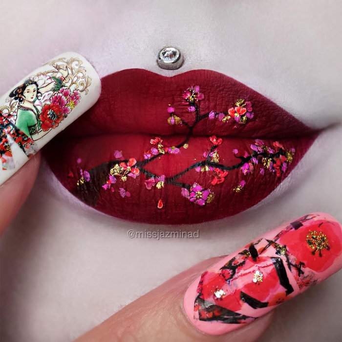 Το lip art μιας 24χρονης Αυστραλέζας σαρώνει το διαδίκτυο - εικόνα 17