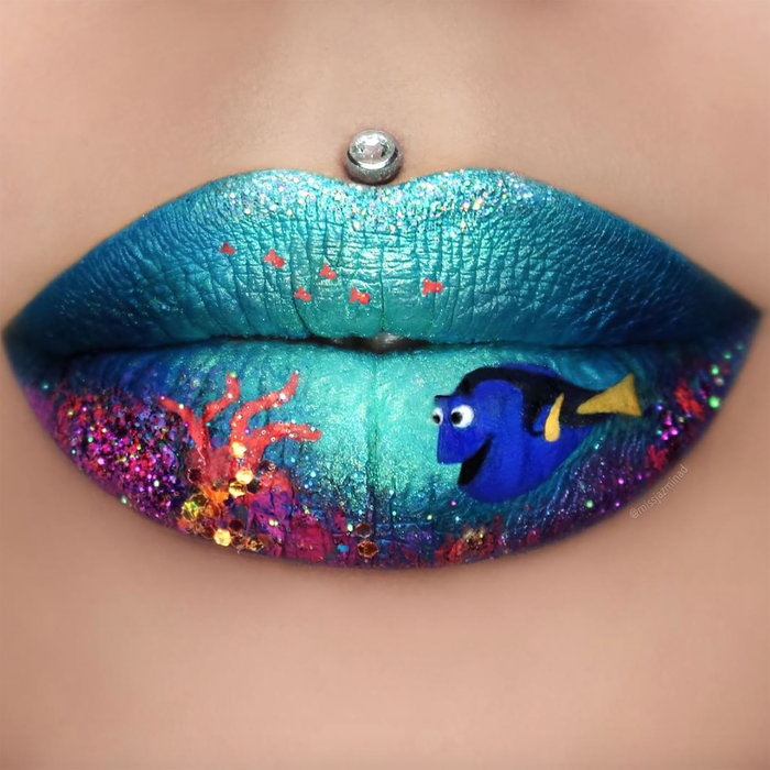 Το lip art μιας 24χρονης Αυστραλέζας σαρώνει το διαδίκτυο - εικόνα 21