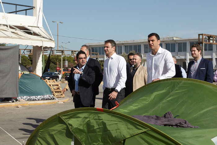Αμεση εκκένωση του Ελληνικού ζήτησε ο Μητσοτάκης