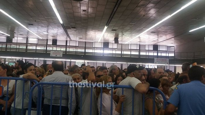 Ένταση και λιποθυμίες σε διανομή τροφίμων στη Θεσ/νίκη