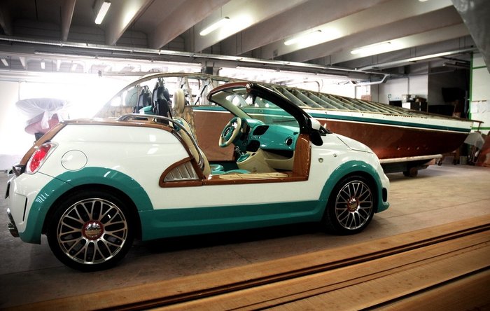 Fiat 500 Riva: Eνα σκάφος στη στεριά! - εικόνα 2