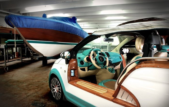 Fiat 500 Riva: Eνα σκάφος στη στεριά! - εικόνα 3